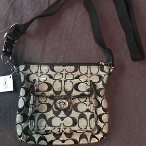 Coach cross body purse